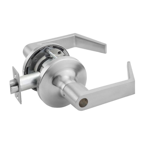 Gan Eden Commercial Storeroom Augusta Lever Grade 1 Cylindrical Lock Less Cylinder, Satin Chrome GA2030627 - main